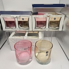 Leonardo Swing Handmade 6 Bicchieri In Vetro Colorato Glass Tumbler Conad 35 Cl