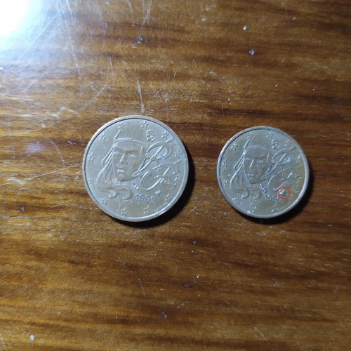 Monete francesi e - da,