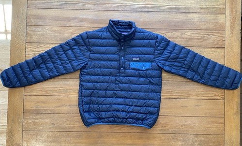 Patagonia down snap pullover - patagonia,