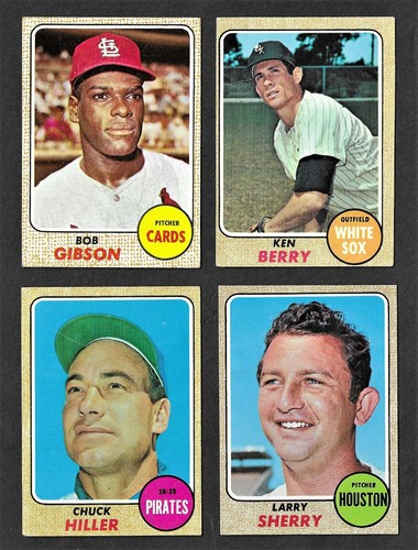 1968 topps baseball off - baseball:, "off