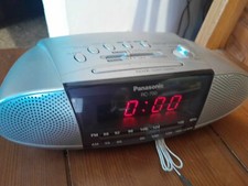 radiosveglia PANASONIC RC-700 FM AM Digital CLOCK RADIO/ ALARM Vintage