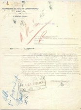 AREZZO 1936 Lettera del
