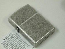 Accendino Zippo argento antico