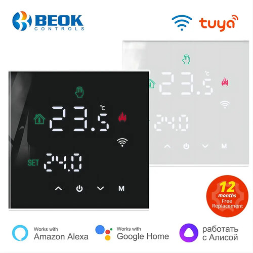Termostato tuya wifi beok - wifi,