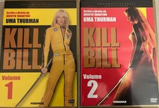 KILL BILL VOLUME 1 E 2 DVD Quentin Tarantino Uma Thurman 2 Dischi Ottimi