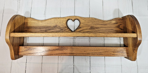 Scaffale vintage legno - scaffale, 24"