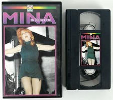 MINA IN CONCERTO - VHS -