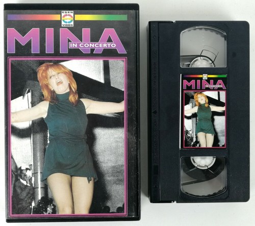 Mina concerto vhs - concerto,