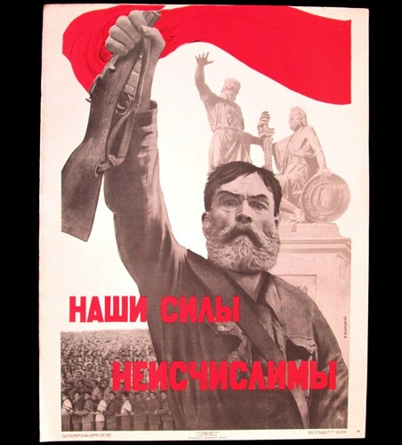 Poster originale sovietica - originale,