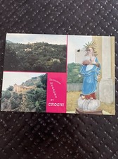 caulonia , madonna di crochi, santuario , cartolina