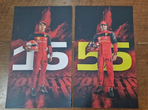 Cartoline piloti ferrari - piloti,