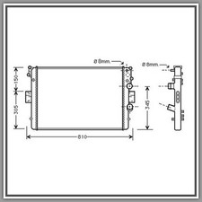Radiatore Iveco Daily S-2000-(Anno 2000-2006)
