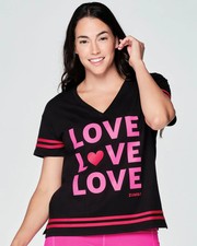 Top Zumba Love - nero audace ~