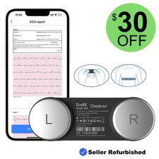 Monitor ECG Personale Wireless Mobile con Analisi AI tramite App,Ricondizionato dal Venditore