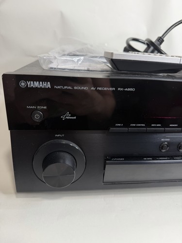 Yamaha a850 v receiver - rx-a850, a/v