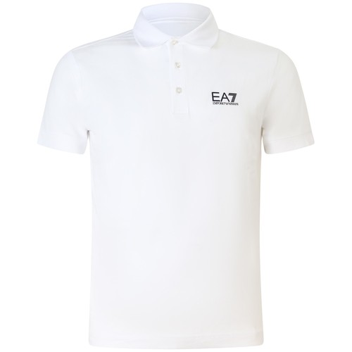 Ea7 polo bianca con mini - ea7,