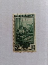 Francobollo 10 Lire Il