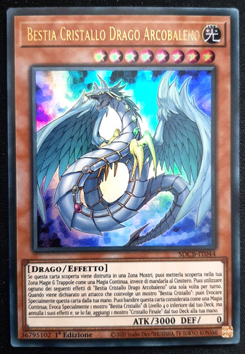 Bestia cristallo drago - cristallo,