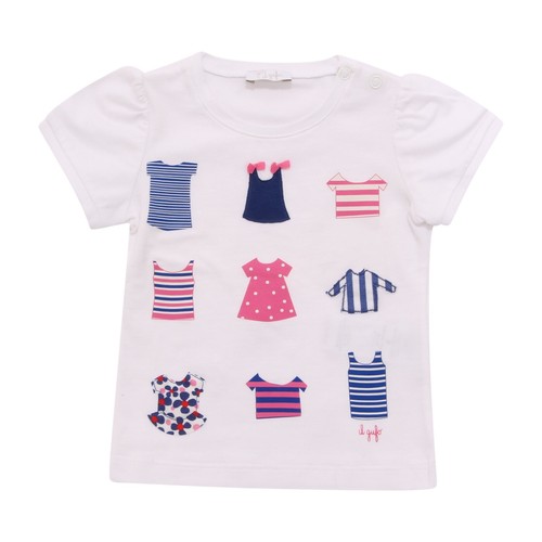 0989aq maglia bimba - maglia, gufo