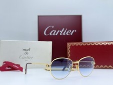 Occhiali Vintage Cartier S Saphir 57/18 NOS Frames Brille Lunettes Eyeglasses