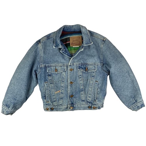 Giacca denim foderata vintage - giacca,