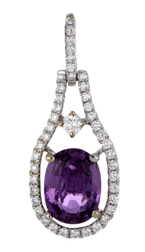 Ciondolo con diamante naturale - diamante,