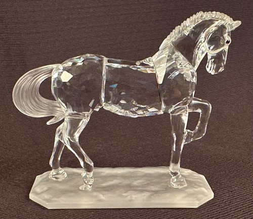 Statuina cristallo cavallo