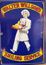 ANTICA E GRANDE INSEGNA METALLICA SMALTO COND, PERFETTE