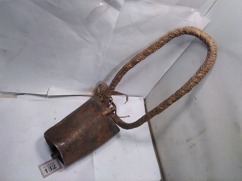 Antique cow bell yak - cow,