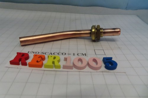 Tubo rer1005 rame - tubo, rame+dado