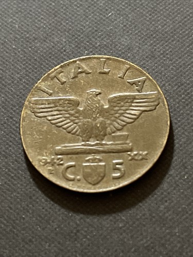 Moneta centesimi 1942 - moneta, 5