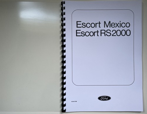Mk1 escort mexico rs2000 - mexico, e