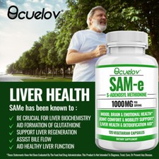 1000 mg SAM-e Supplements 120
