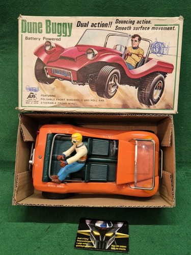 Vintage toy dune buggy battery - dune,