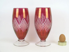 DUE VASI DI CRISTALLO DI