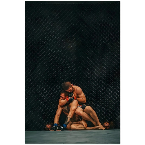 Poster azione mma - poster, cage