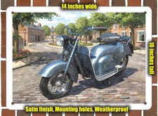 Metal Sign - 1951 ISO Moto 125