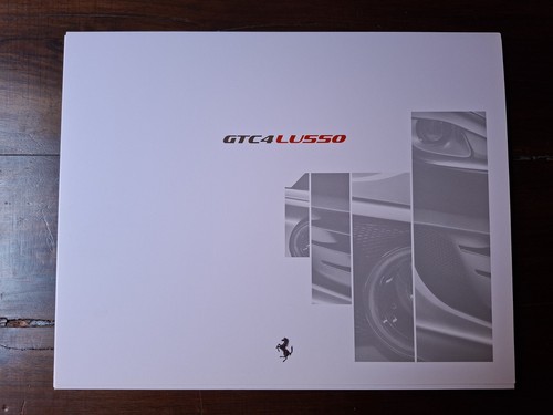 Ferrari gtc4 lusso brochure - lusso,