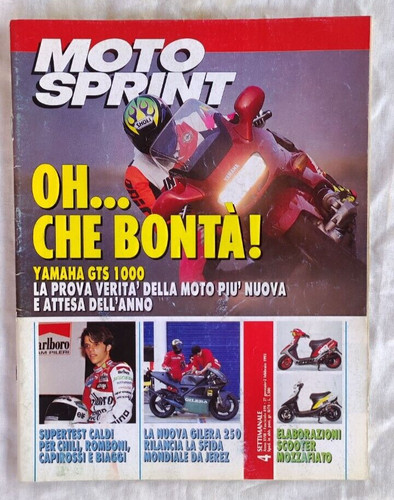 Motosprint 1993 yamaha gts - motosprint,