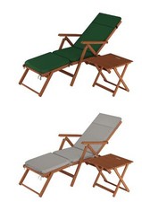 Deckchair, sedia da balcone
