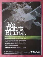 1/2000 PUB TEAC AIRBORNE PRODUCTS AH-64 APACHE HELICOPTER VIDEO SYSTEM AD