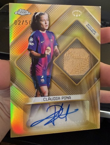 Claudia pina topps chrome - topps,