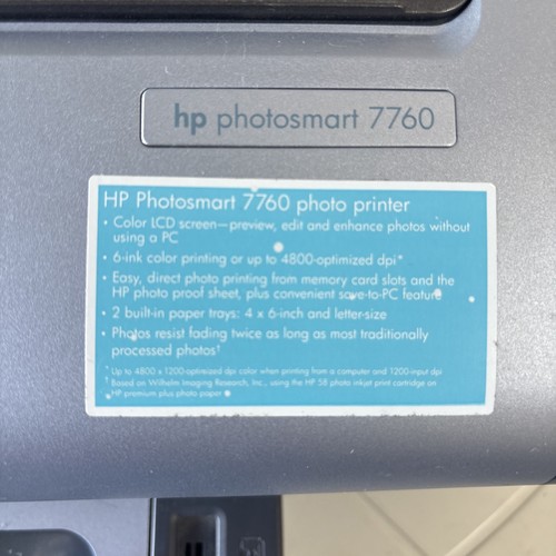 Photosmart 7660 inkjet - hp,
