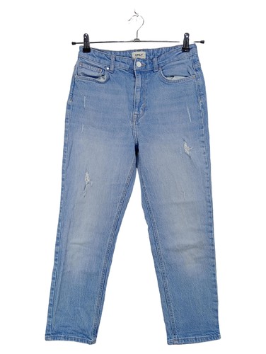 Only jeans donna blu strappati - only,