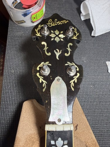 Gibson copy banjo - gibson, collo