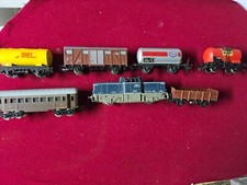 lotto di 6 vagoni merci scala ho + locomotiva sncf 532