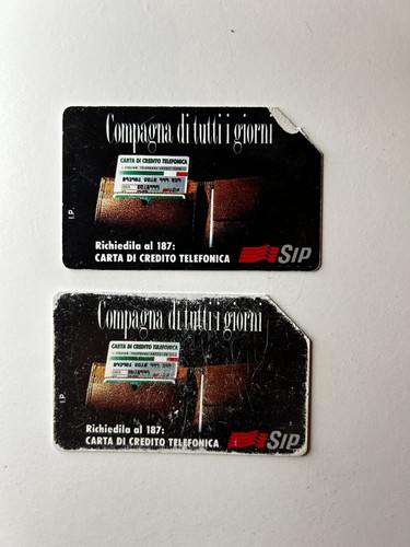 Rare schede telefoniche sip - rare,