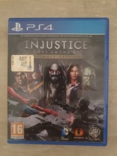 PS4 SONY PLAYSTATION 4 USED INJUSTICE GODS AMONG US ULTIMATE EDITION