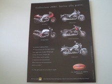 advertising Pubblicità 2001 MOTO GUZZI V11 LE MANS/CALIFORNIA STONE/EV/SPECIAL