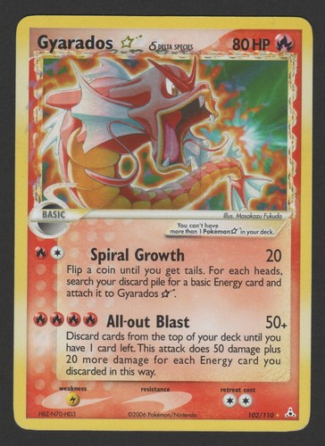 Gyarados delta gold - gyarados,